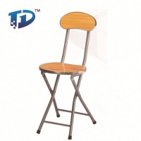 business Wrought iron folding chair without arm folding outdoor chair DT-39